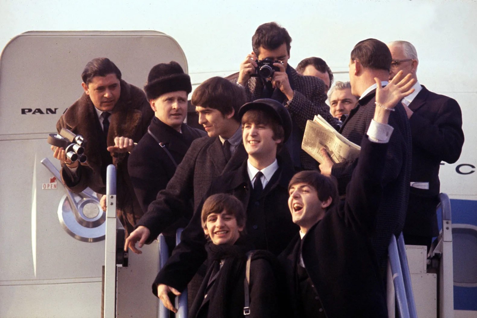 Z filmu <b><i>Beatles 64</i></b>. Zdroj Disney+